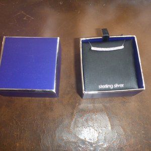 Vintage Sterling Silver 18" Necklace